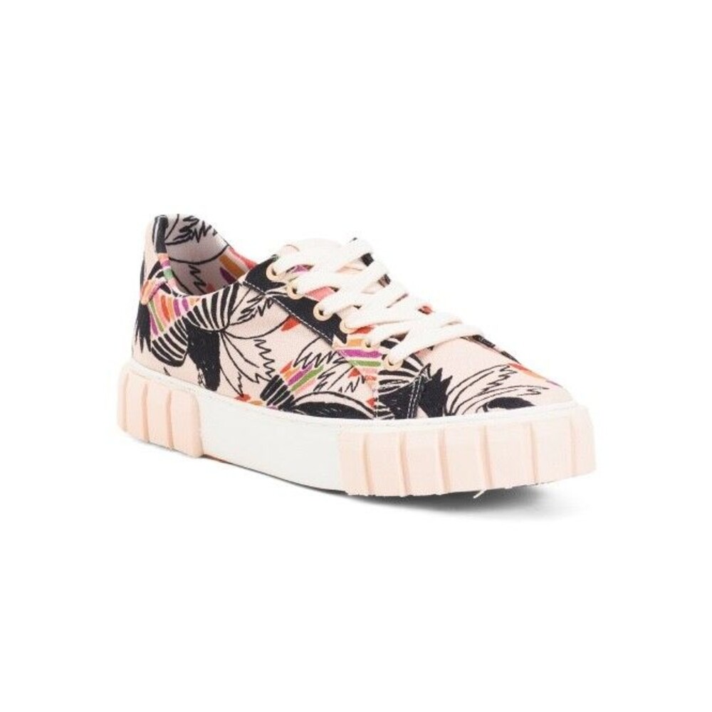 Farm Rio Low Top Platform Sneaker, Women’s 8.5, Birds, New In Box, Retail $160